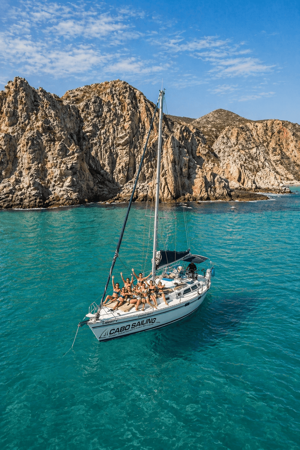 Sailing Boat 38' private snorkeling charter