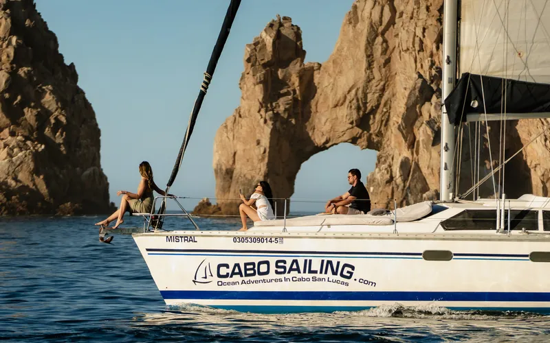 Sailing 42 with guests