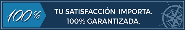 100% de satisfacción garantizada 100% de satisfacción garantizada