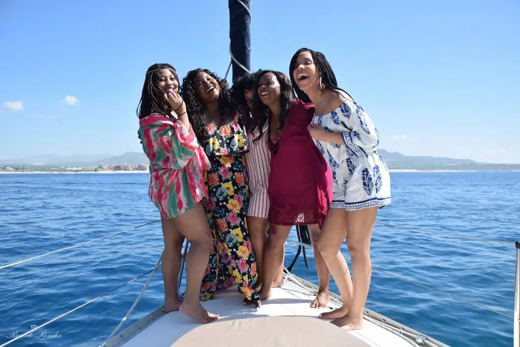 bachelorette party in Cabo, cabo sailing