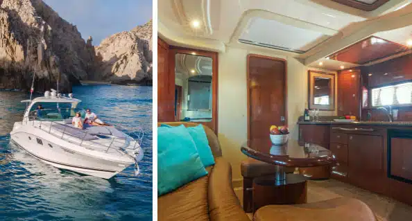 Reserva Yate de Lujo Privado de 45' en Cabo San Lucas