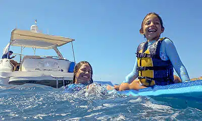 Snorkeling near Santa Maria Bay